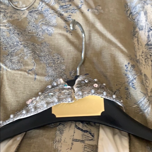 Vintage beaded halter cocktail dress - Picture 7 of 9